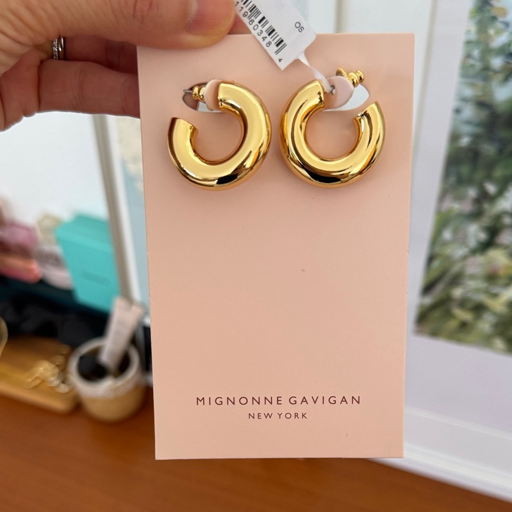 Mignonne Gavigan Shiny Gold Earrings